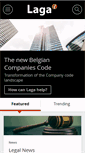 Mobile Screenshot of laga.be